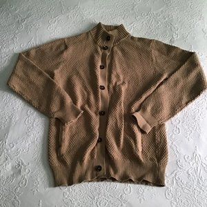 Hedge Raised-Knit Sweater with Pockets